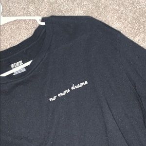 pink/victorias secret tee